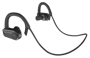 Picture of Walker's ATACS Sport Earbuds, Bluetooth Enabled, Noise Reduction 24DB. Rechargeable, Black, Includes Charging Cable and Foam Ear Tips GWP-SPEB GWPSPEB
