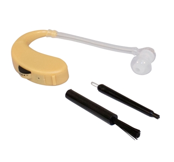Picture of Walker's Ultra Ear BTE Hearing Enhancer Plastic 105 dB Behind the Ear Natural GWPUE1001