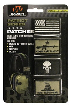 Picture of Walker's Patriot, Come & Take It Patch Kit, Includes 4 Assorted Patches, Actual Patches may vary from Image, Designs Subject to Change GWP-PATKIT2 GXPPATKIT2