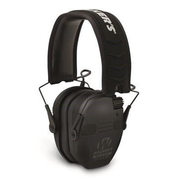 Picture of Walker's Razor Electronic Comm Muff Ear Muffs 23dB Black with Bluetooth GWP-RSEQM-BT GWPRSEQMBT
