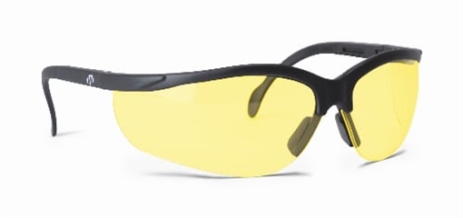Picture of Walker's Sport Glasses Adult Yellow Lens Polycarbonate Black Frame GWPYLSG