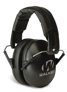 Picture of Walker's Compact and Women Folding Earmuff, Black, 1 Pair, Will Not Fit Adults - Ideal For Smaller Heads GWP-YWFM2 GWPYWFM2BLK