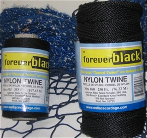 Picture of WALLACE CORDAGE TWINE TAR TWIST 1LB #48-350# T-48
