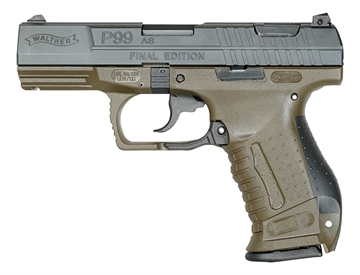 Picture of Walther P99 AS Final Edition Handgun 9mm Luger 10rd Magazine(2) 4" Barrel White Dot Sights 287417210