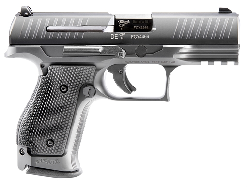 Picture of Walther Arms PPQ M2 Q4 9mm Luger 15+1, 4" Black Steel Barrel, Matte Black Tenifer Serrated Steel Slide, Black Steel Frame w/Beavertail & Picatinny Rail, Black Polymer Grip, 3 Auto Safety 2830019