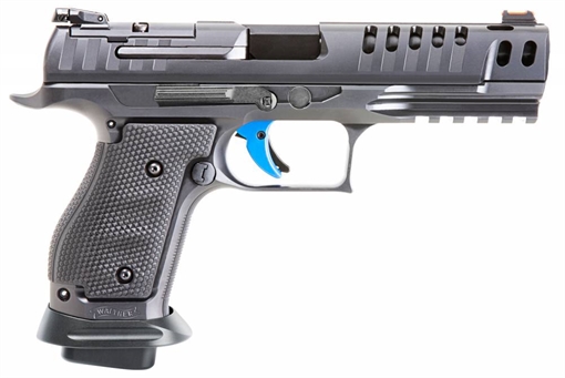 Picture of Walther Arms 2830418 PPQ M2 Q5 Match Pro 9mm Luger Single/Double 5" 17+1 Black Wrap Around Ergonomic Grip Steel Matte Tenifer Coated Slide 723364213885