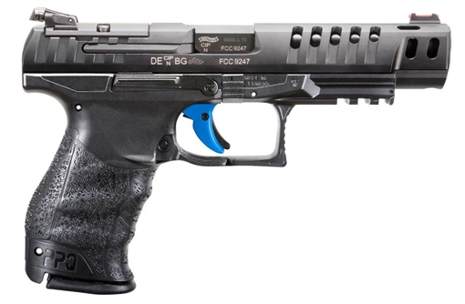 Picture of Walther Arms 2837218 Q5 Match 9mm Luger Single/Double 5" 15+1 Black Polymer Grip Black Ported Slide 723364214080