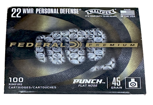 Picture of WALTHER ARMS FEDERAL PUNCH 22MAG 45GR 100RD 2X50RD BOXES 5136796 723364234460