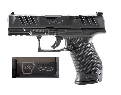 Picture of WALTHER ARMS PDP 9MM COMPACT 4" BLK OR ARK 2851229AR