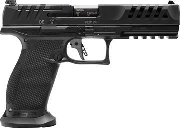 Picture of Walther PDP Match Polymer Frame, Striker Fired, Semi-automatic, Polymer Frame Pistol, Full Size, 9MM, 5", Tenifer Finish, Black, 3 Dot Sights, Optic Ready, 18 Rounds, 3 Magazines 2872595