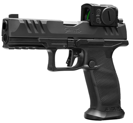 Picture of WALTHER PDP PRO ACRO INSTALLED 9MM 4.5" 10-SHOT BLACK FRAME 2880091PRO 28880991PRO