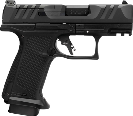 Picture of Walther Arms PDP F-Series Pro 9mm Luger 10+1 3.50" Black Steel Barrel, Black Serrated/Optic Ready Steel Slide, Black Polymer Frame w/Picatinny Rail, Medium Backstrap Grip 4796064