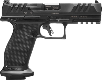 Picture of Walther PDP Pro-E, Striker Fired, Semi-automatic, Polymer Frame Pistol, Full Size, 9MM, 4.5" Barrel, Nitride Finish, Black, Adjustable Sights, Optics Ready, 20 Rounds, 3 Magazines 2884950