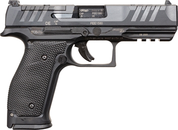 Picture of Walther PDP Steel Frame, Striker Fired, Semi-automatic, Metal Frame Pistol, Full Size, 9MM, 4.50" Barrel, Matte Finish, Black, Optics Ready, Adjustable Rear Sight, 18 Rounds, 3 Magazines 2872285