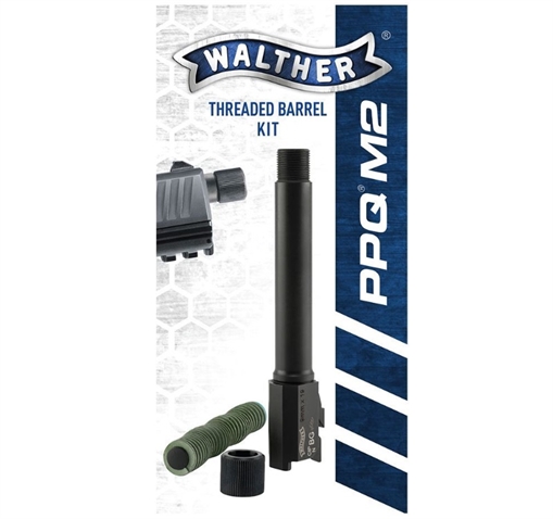 Picture of Walther Arms PPQ 9mm Luger 4.60" Threaded Black Polygonal Rifled Steel 281329710