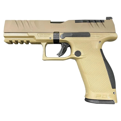 Picture of Walther PDP FDE Full Size Handgun 9mm Luger 18rd Magazines(2) 4.5" Barrel 2858380FDE10