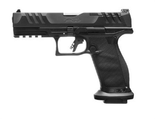 Picture of Walther PDP Pro-E, Striker Fired, Semi-automatic, Polymer Frame Pistol, Full Size, 9MM, 4.5" Barrel, Nitride Finish, Black, Adjustable Sights, Optics Ready, 10 Rounds, 3 Magazines 2880113