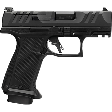 Picture of Walther Arms PDP F-Series Pro 9mm Luger 18+1 3.50" Black Steel Barrel, Black Serrated/Optic Ready Steel Slide, Black Polymer Frame w/Picatinny Rail, Medium Backstrap Grip 4796042