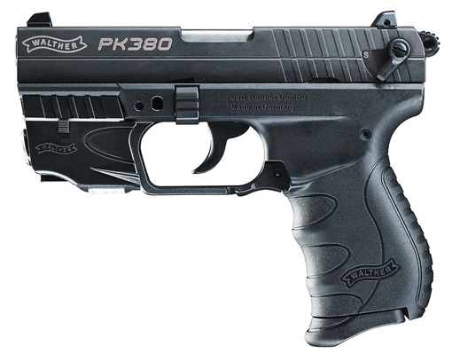 Picture of WALTHER PK380 .380 ACP BLK POLY FRAME 3.66" BBL 1-8RD MAG HGA W/ LASER 5050310