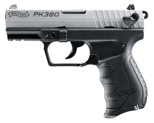 Picture of WALTHER PK380 .380 ACP NKL/BLK POLY FRAME 3.66" BBL 1-8RD MAG HGA 5050309