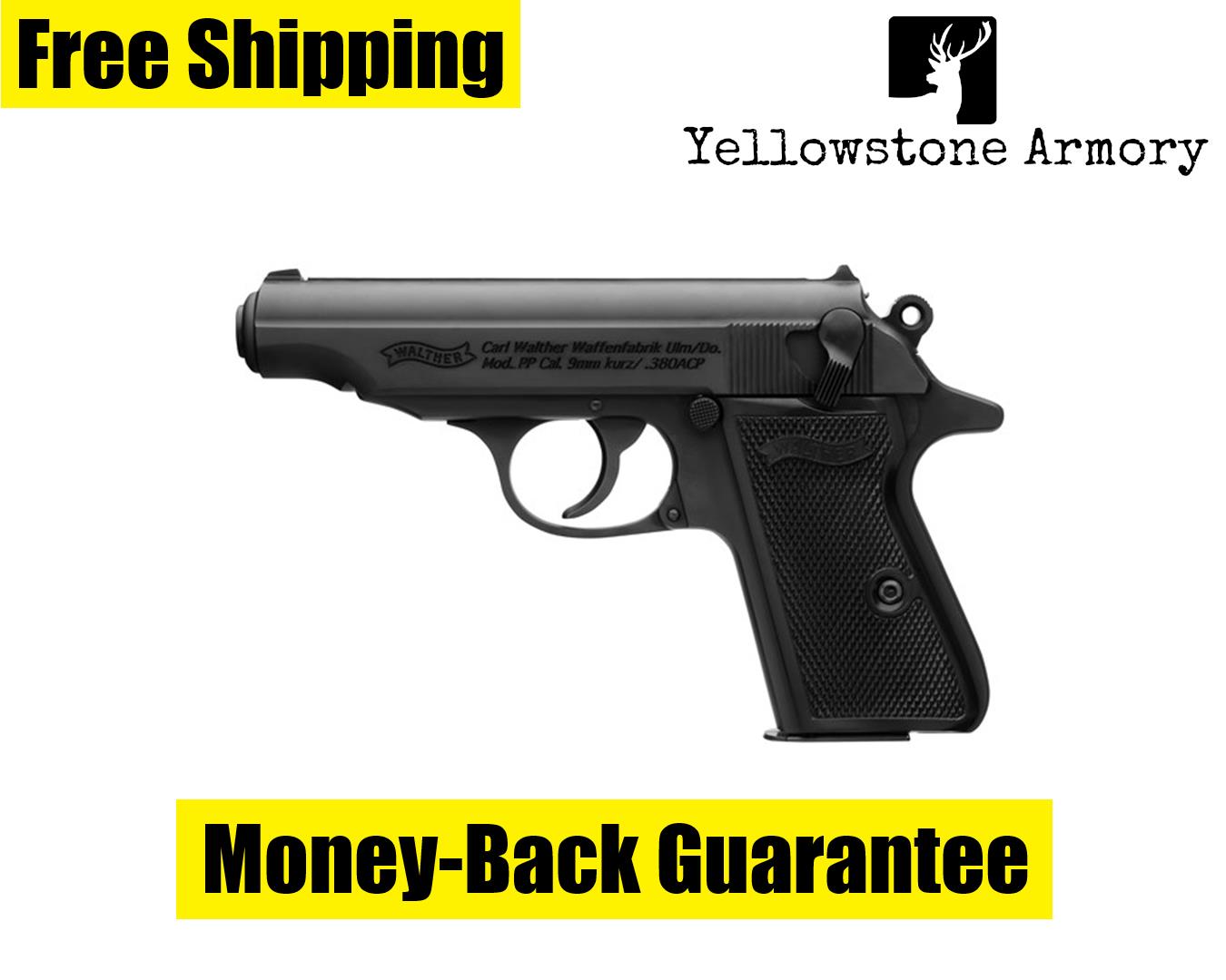 Walther PP Black Pistol 380 ACP 3.9 in. 7rd. 4796028-img-0