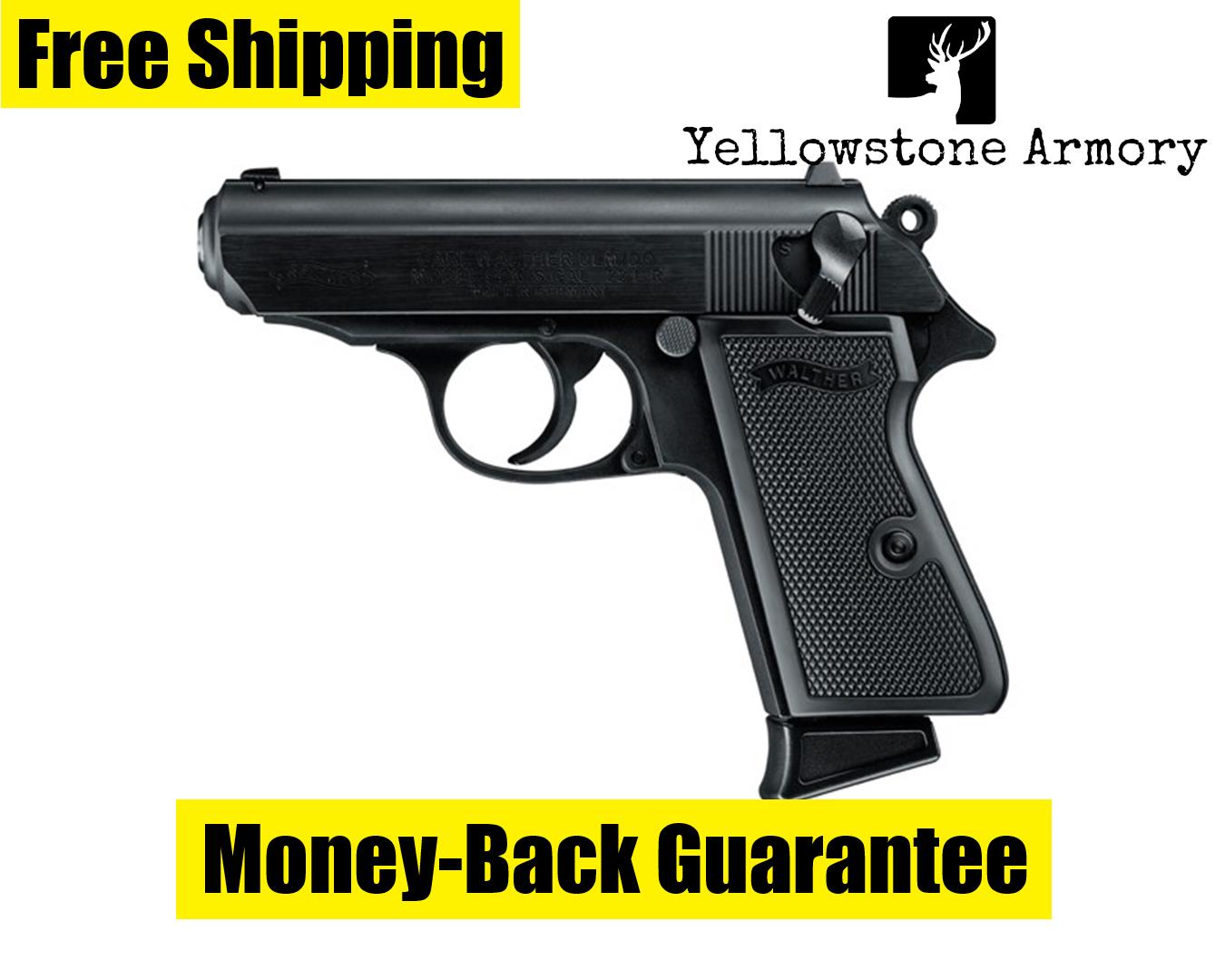Walther PPK/S Pistol 22 LR 10+1 Black Polymer 3.3 in. 5030300-img-0