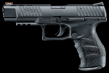 Picture of dWALTHER LE PPQ 22LR PSTL BLK 5" 3-12RD 5100302LE
