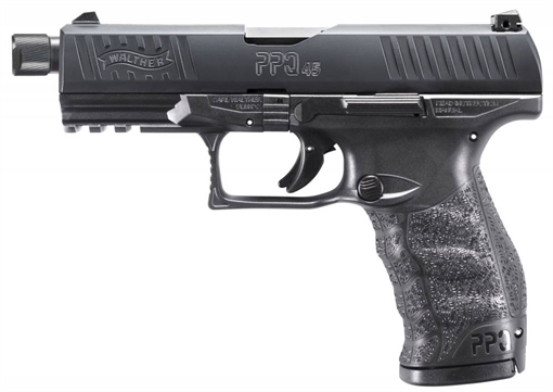 Picture of WALTHER PPQ M2 45 4.9" SD-BBL HGA BLACK 45ACP PLY FRAME 2-12RD MAG 2829231