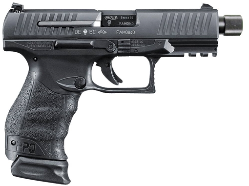 Picture of WALTHER PPQ M2 9MM HGA 4.6" THREADED BBL BLACK POLY FRAME NAVY SLIDE 2-17RD AND 15RD MAG 2796082