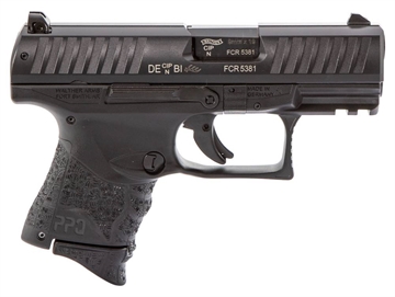 Picture of WALTHER PPQ M2 SUB COMPACT9MM " BBL HGA BLACK 9MM PLY FRAME 10RD MAG 2815250
