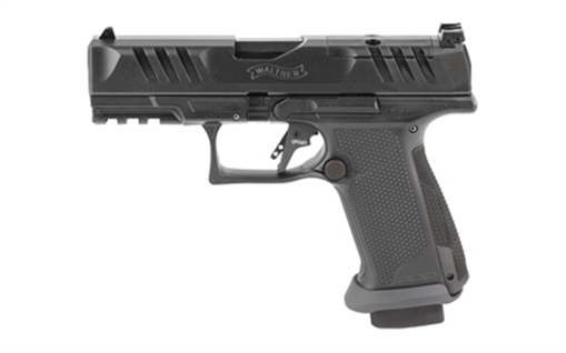 Picture of Walther Arms PDP F-Series Pro 9mm Luger 10+1 4" Black Steel Barrel, Black Serrated/Optic Ready Steel Slide, Black Polymer Frame w/Picatinny Rail, Medium Backstrap Grip 4796065