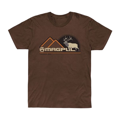 Picture of Magpul WAPITI BLEND T-SHIRT BROWN HEATHER 3XL MAG1234-203-3XL