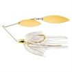 Picture of WAR EAGLE SPINNER BAITS EAGLE GOLD FRAME DOUBLE WILLOW SPINNERBAIT WHITE GOLD WE12GW01G