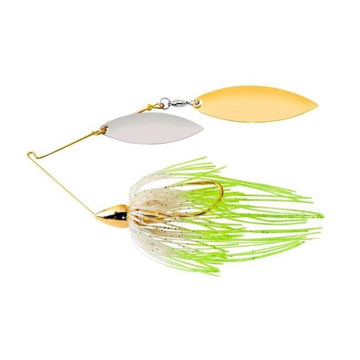 Picture of WAR EAGLE SPINNER BAITS EAGLE GOLD FRAME DOUBLE WILLOW SPINNRBT HOT BLUE HERRING WE38GW50