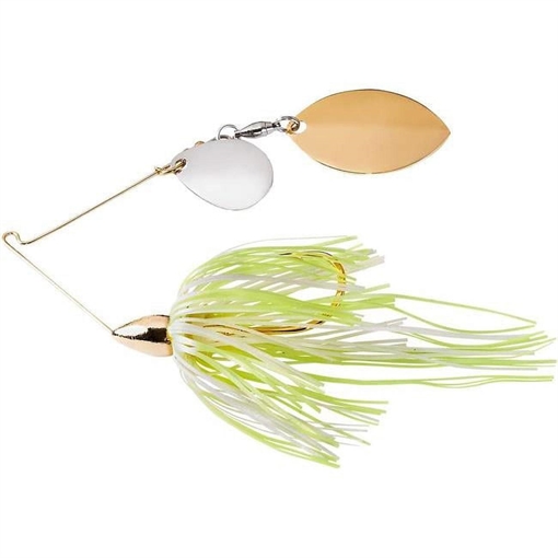 Picture of WAR EAGLE SPINNER BAITS GOLD FRAME FINESSE COLORADO/TURTLEBACK SPNRBT HOT WHT CHT WE516G16
