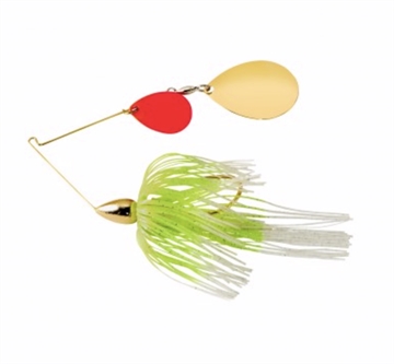 Picture of WAR EAGLE SPINNER BAITS EAGLE GOLD FRAME TANDEM COLORADO SPINNERBAIT WHITE CHT WE12GCRK02