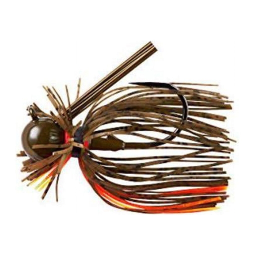 Picture of WAR EAGLE SPINNER BAITS EAGLE HEAVY FINESSE JIG GREEN PUMPKIN ORANGE WE12HFJ121