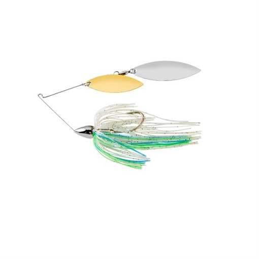 Picture of WAR EAGLE SPINNER BAITS EAGLE NICKEL FRAME DOUBLE WILLOW SPINNRBAIT BLUE HERRING WE12NW08