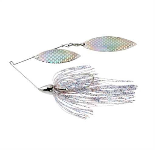 Picture of WAR EAGLE SPINNER BAITS EAGLE NICKEL FRAME DOUBLE WILLOW SPINNERBAIT FIRECRACKER WE34NW07