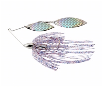 Picture of WAR EAGLE SPINNER BAITS EAGLE NICKEL FRAME DOUBLE WILLOW SPINNERBAIT FIRECRACKER WE38NW07
