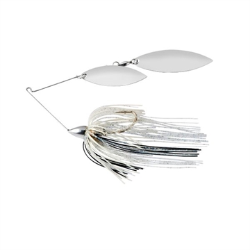 Picture of WAR EAGLE SPINNER BAITS EAGLE NICKEL FRAME DOUBLE WILLOW SPINNRBAIT SILVR SHINER WE12NW67