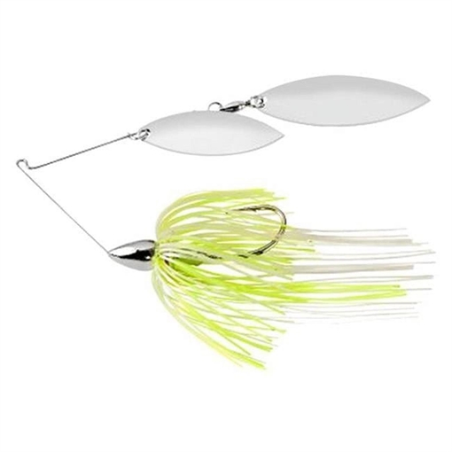 Picture of WAR EAGLE SPINNER BAITS EAGLE NICKEL FRAME DOUBLE WILLOW SPINNERBAIT WHT CHt PRL WE12NW45