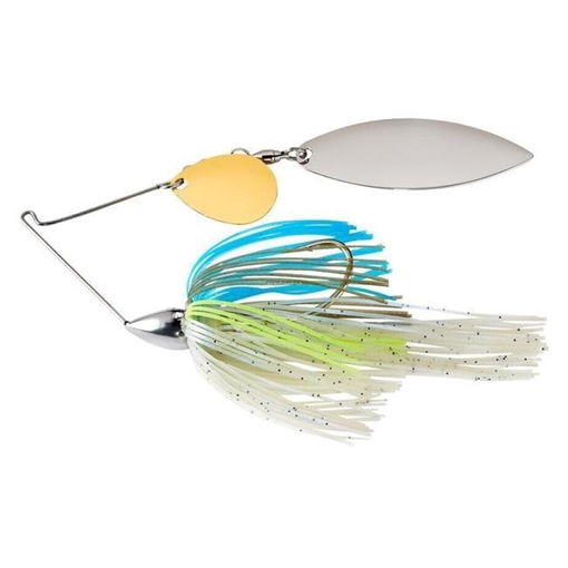 Picture of WAR EAGLE SPINNER BAITS EAGLE NICKEL FRAME TANDEM WILLOW SPINNERBAIT SEXXY SHAD WE38NT19