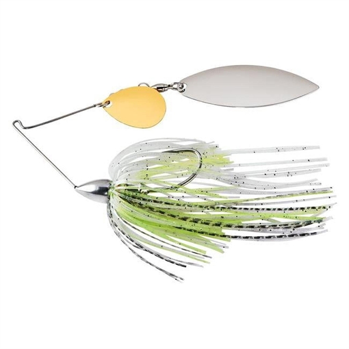 Picture of WAR EAGLE SPINNER BAITS EAGLE NICKEL FRAME TANDEM WILLOW SPINNRBAIT SPOT REMOVER WE38NT09
