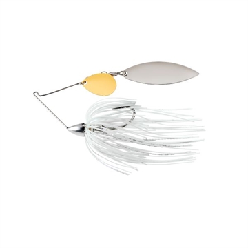 Picture of WAR EAGLE SPINNER BAITS EAGLE NICKEL FRAME TANDEM WILLOW SPINNRBAIT WHITE SILVER WE38NT01S