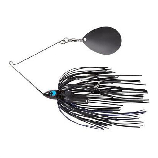 Picture of WAR EAGLE SPINNER BAITS NIGHT TIME PAINTED HEAD SINGLE COL BLK NKL SPNRBT BLK CHT WE12PSBN37