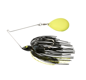Picture of WAR EAGLE SPINNER BAITS NIGHT TIME PAINTED HEAD SINGLE COL SPINNERBAIT BLK CHT WE34PSC37