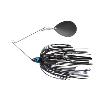Picture of WAR EAGLE SPINNER BAITS NIGHT TIME PAINTED HEAD SINGLE COL BLK NKL SPNRBT BLK BLU WE34PSBN55