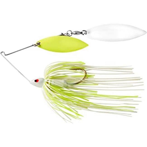 Picture of WAR EAGLE SPINNER BAITS SCREAMIN EAGLE PAINTED HEAD DOUBLE WILLOW SPINRBT WHT CHT WE12SEPW02