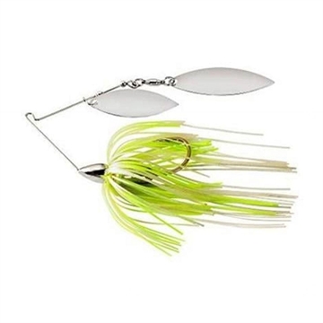 Picture of WAR EAGLE SPINNER BAITS SCREAMIN EAGLE NICKLE FRAME DBL WILLOW SPNRBT WHT CHT PRL WE12SENW45